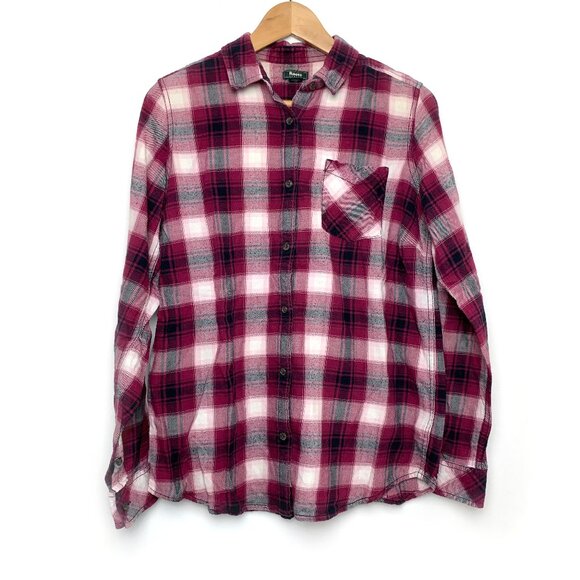 Roots Flannel Plaid Shirt - Picture 1 of 5